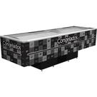 Ilha congelados fricon iced-1163, 3,03 metros preta