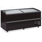 Ilha Expositora para Congelados/Resfriados Vidro Curvo 1,88m LED GISM-190PR Preta Gelopar - Bivolt Ilha Expositora para Congelados/Resfriados Vidro Curvo 1,88m LED GISM-190PR Preta Gelopar - Bivolt