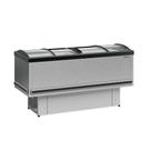 Ilha Plus Dupla Ação Vidro Curvo GESV190C Inox 110V Gelopar Ilha Plus Dupla Ação Vidro Curvo GESV190C Inox 110V Gelopar