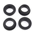ILHÓS DE BORRACHA DE SILICONE EASYEAH, tubo de vinil OD de 1-1/8 polegadas, pacote com 4