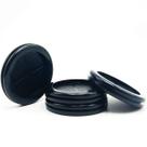 Ilhós de borracha EASYEAH para fiação, orifício de 60 mm, 4 peças pretas