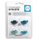 Ilhos Metal Eyelets & Washer Standard Aqua C/60 Pcs