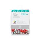 Ilhós Mimo Creating Coração Vermelho Puro 9 4 5 mm 50 Unids Ilhós Mimo Creating Coração Vermelho Puro 9 4 5 mm 50 Unids