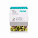 Ilhós Mimo Creating - Flor - Amarelo Candy - 5 mm - 50 Unids Ilhós Mimo Creating - Flor - Amarelo Candy - 5 mm - 50 Unids