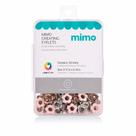 Ilhós Mimo Creating - Flor - Rosa Candy - 5 mm - 50 Unids