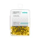 Ilhós Mimo Creating - Redondo - Amarelo Sol - 4,5 mm - 50 Unids Ilhós Mimo Creating - Redondo - Amarelo Sol - 4,5 mm - 50 Unids
