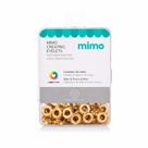 Ilhós Mimo Creating - Redondo - Dourado - 5 mm - 50 Unids Ilhós Mimo Creating - Redondo - Dourado - 5 mm - 50 Unids