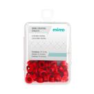 Ilhós Mimo Creating - Redondo - Vermelho Puro - 4,5 mm - 50 Unids Ilhós Mimo Creating - Redondo - Vermelho Puro - 4,5 mm - 50 Unids