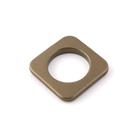 Ilhós Para Cortina Quadrado Ouro Velho 28mm Pacote 50 Pares
