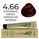 Ilume color plancton - 4.66 castanho médio vermelho intenso