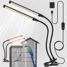 Iluminação de pássaros Luminária de gaiola de pássaros LED de espectro completo