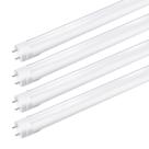 Iluminação de tubo LED Will T8 3FT 15W 2000lm 3000K-3500K, pacote com 4