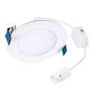 Iluminação embutida HALO Quicklink LED Wafer Light de 4 polegadas - 1 pacote