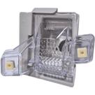 Iluminação lanterna traseira luz de placa gm chevrolet s10 lado direito 1997 1998 1999 2000 2001