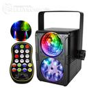 Iluminação LED DJ com Ativação por Som e Modos Automáticos OIH6910
