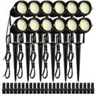 Iluminação paisagística VEVOR 6W LED de baixa tensão IP66 à prova d'água Iluminação paisagística VEVOR 6W LED de baixa tensão IP66 à prova d'água