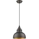 Iluminação pendente FLALINKO Farmhouse Mini Adjustable Bronze