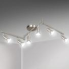 Iluminação pontual de teto Unicozin LED 6 Light Track Lighting