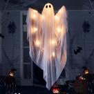 Iluminação suspensa de Halloween Ghost JOYIN 47" com luz LED Iluminação suspensa de Halloween Ghost JOYIN 47" com luz LED