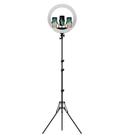 Iluminador Circular de Led Ring Light 45cm com Tripé de 2m - Apexel ***