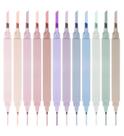 Iluminador Dacono Aesthetic Cute, pacote com 12 cores suaves e variadas Iluminador Dacono Aesthetic Cute, pacote com 12 cores suaves e variadas