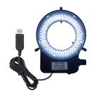 Iluminador de anel LED Gringoo USB 144 LEDs para microscópio