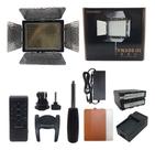 Iluminador de LED Yongnuo YN300 III 300 LEDs Bicolor com manopla, Fonte Bivolt, Bateria NPF970 7200mAh e Carregador Simples