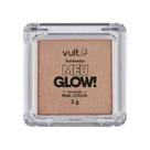 Iluminador em Pó Vult Meu Glow Bronze Brilho Real Efeito Espelhado Color 3g