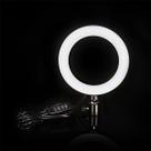Iluminador Fotográfico Ring Light De Led 20cm Para Foto E Vídeo 72 Leds 8 Polegadas p8