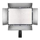 Iluminador led 600 greika hs-600mbpro + bateria + fonte kit