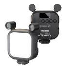 Iluminador LED BiColor com Microfone Duplo para Câmeras e Smartphones Mamen SML-V13