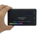 Iluminador LED Soleste W140RGB 140 LEDs 2500K-9000K Portátil com Bateria Recarregável