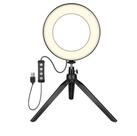 Iluminador Luiz para Mesa Ring Light USB Led Apoio de Mesa