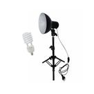 Iluminador Luz Contínua PS-01 c/ Difusor + Lâmpada + Tripé - 220v