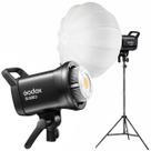 Iluminador Luz Led Estúdio Godox Sl60ii D 70w + Softbox Lanterna 65cm + Tripé Iluminador Luz Led Estúdio Godox Sl60ii D 70w + Softbox Lanterna 65cm + Tripé