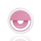 Iluminador Para Foto Luz Led Ring Light Selfie Rosa Iluminador Para Foto Luz Led Ring Light Selfie Rosa