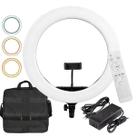 Iluminador Ring Light Make Greika 18 Pol Quente/frio Cl-18