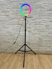 Iluminador Ring Light RGB 10'' com Tripé 2.1m OR-PL10R - Oberon