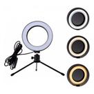 Iluminador Ring Light Selfie de LED - 8"