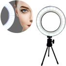Iluminador Ring Light Tripe Mesa Led Portatil Youtube Foto Video Controle Usb Quente/fria Luz 8 Pl