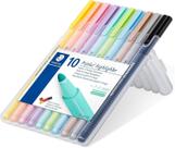 Iluminador STAEDTLER Triplus Textsurfer 1-4 mm, pacote com 10 unidades em tons pastel Iluminador STAEDTLER Triplus Textsurfer 1-4 mm, pacote com 10 unidades em tons pastel