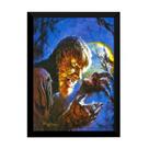 Ilustração Basil Gogos Classic Horror Lobisomen Quadro 42x29