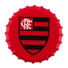 Ímã cerâmica forma tampa garrafa 7.5cm - flamengo