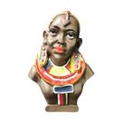 Imã de geladeira African Tribal Woman Resin 4,5x6,7cm 50g