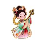 Ímã de geladeira Chinese Mythology Fairy com madeira de pipa 5x7,5 cm Ímã de geladeira Chinese Mythology Fairy com madeira de pipa 5x7,5 cm