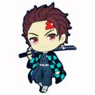 Ímã de geladeira Demons Slayers Kamados Tanjirous Anime Kids C