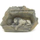 Ímã de geladeira Lucerna Suíça Lion Monument 3D Resin