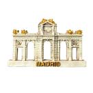 Ímã de geladeira Madrid Espanha Alcala Gate Archway Resin 3D Ímã de geladeira Madrid Espanha Alcala Gate Archway Resin 3D