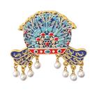 Ímã de geladeira Ming Dynasty Phoenix Crown Alloy 50g