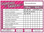 Ímã De Geladeira Planner Tarefas - Rosa